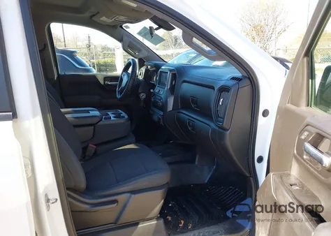 2021 Chevrolet Silverado 1500 4Wd Standard Bed Wt из США, поврежденный, VIN 1GCRYAEH1MZ107600